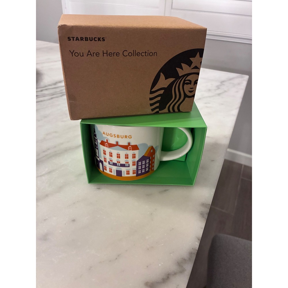 Starbucks You Are Here Collection Augsburg Mug,‎ Germany, Europe, Swabia